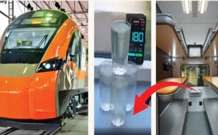 Vande Bharat Sleeper:देश की पहली वंदे भारत स्लीपर ट्रेन: गुवाहाटी-कोलकाता रूट पर जल्द होगी शुरू, जानें सभी एडवांस फीचर्स
