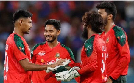 T20 WC 2026:बांग्लादेश के मैचों का वेन्यू बदलने की मांग, मुस्तफिजुर विवाद के बाद BCB ने पकड़ी PCB की राह