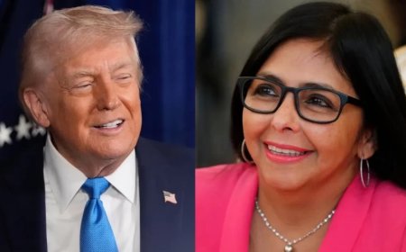 US-Venezuela Conflict:वेनेजुएला की नई राष्ट्रपति डेल्सी रोड्रिग्ज- ट्रंप की तारीफ और अमेरिका से संबंधों पर सवाल