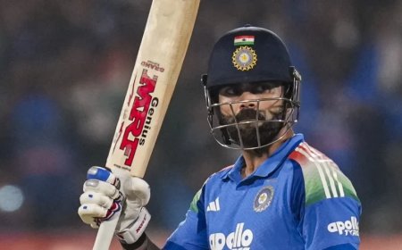 IND vs NZ ODI Series:कोहली के पास वीरेंद्र सहवाग को पीछे करने का सुनहरा मौका, न्यूजीलैंड के खिलाफ शतक लगाते ही रचेंगे इतिहास
