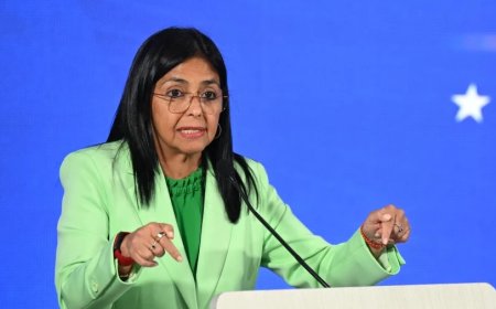 US-Venezuela Conflict:ट्रम्प की वेनेजुएला की अंतरिम राष्ट्रपति को धमकी: 'अमेरिका की बात नहीं मानी तो मादुरो से भी बुरा हाल होगा'