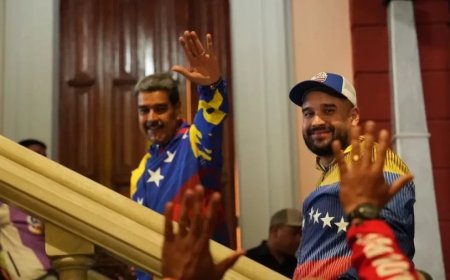 US-Venezuela Conflict:निकोलस मादुरो के बेटे ने पिता की रिहाई की मांग की, अमेरिका को दी खुली धमकी