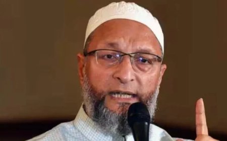 Asaduddin Owaisi News:'भारत माता की जय' पर ओवैसी के बयान से महाराष्ट्र में सियासी घमासान