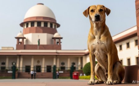 Supreme Court:सुप्रीम कोर्ट का सख्त रुख: 'कुत्तों के कारण लोग कब तक परेशानी झेलेंगे?' स्कूलों और कोर्ट कैंपस से हटाने पर जोर