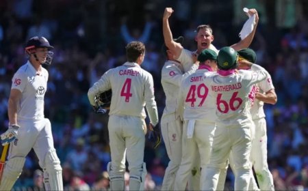 AUS vs ENG:ऑस्ट्रेलिया ने सिडनी टेस्ट में इंग्लैंड को हराया, एशेज सीरीज पर 4-1 से किया कब्जा