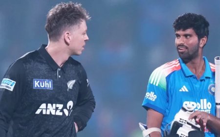 IND vs NZ ODI:वॉशिंगटन सुंदर न्यूजीलैंड वनडे सीरीज से बाहर, आयुष बदोनी को मिला मौका