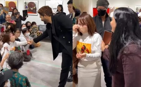 Pushpa 2- The Rule:अचानक जापान में अल्लू अर्जुन का बड़ा खुलासा: 'पुष्पा 2' इवेंट में जापानी फैन हुई भावुक, वीडियो वायरल!