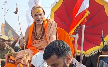 :‘नाम के आगे शंकराचार्य कैसे लगाया?’ स्वामी अविमुक्तेश्वरानंद का मेला प्रशासन को करारा जवाब