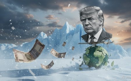 :ट्रंप की 'ग्रीनलैंड जिद' ने भारत में मचाया हाहाकार, रुपया अब तक के सबसे निचले स्तर पर