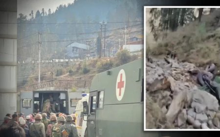 :डोडा में सेना की गाड़ी 200 फीट गहरी खाई में गिरी, 10 जवान शहीद, देश में शोक की लहर