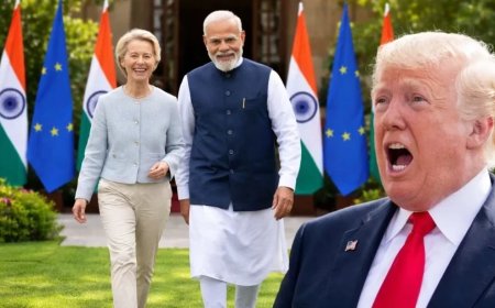 :भारत-यूरोपीय संघ की महा-डील: मंगलवार को खुलेगा तरक्की का द्वार, ट्रंप भी रह जाएंगे दंग!