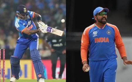 :रोहित शर्मा vs सूर्यकुमार यादव: क्या सूर्या बनेंगे T20I के नए किंग? जानें आंकड़े