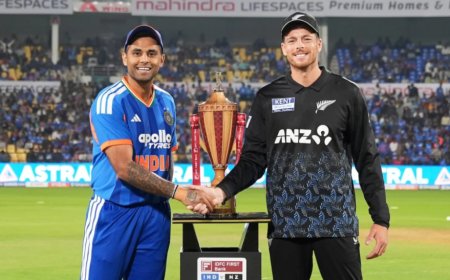 :IND vs NZ 3rd T20: गुवाहाटी में भारत ने जीता टॉस, बुमराह की घातक वापसी से न्यूजीलैंड में खौफ