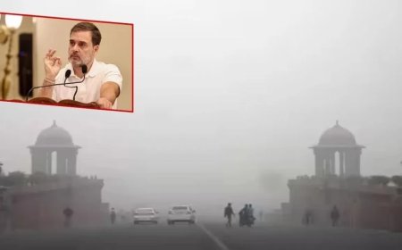 :सांसों पर संकट: राहुल गांधी बोले- प्रदूषण सेहत और कमाई दोनों निगल रहा है