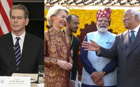 :भारत-EU की 'मदर ऑफ ऑल डील्स' से भड़का अमेरिका, ट्रंप के मंत्री ने यूरोप को कहा धोखेबाज