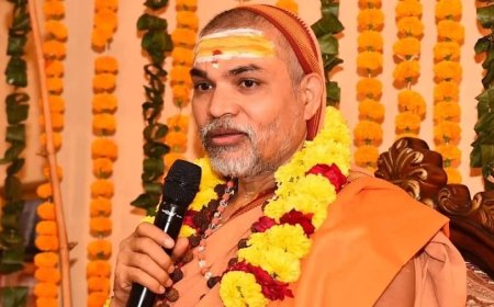 :शंकराचार्य का CM योगी को अल्टीमेटम: गाय को 'राज्य माता' घोषित करने और गोमांस प्रतिबंध की मांग