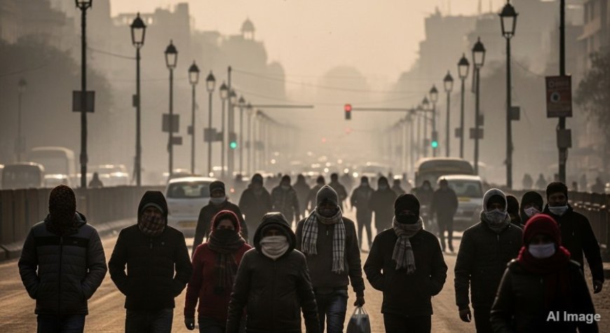 Delhi Cold Wave:सावधान! दिल्ली में चार दिन चलेगी शीतलहर, हवा भी रहेगी बहुत खराब