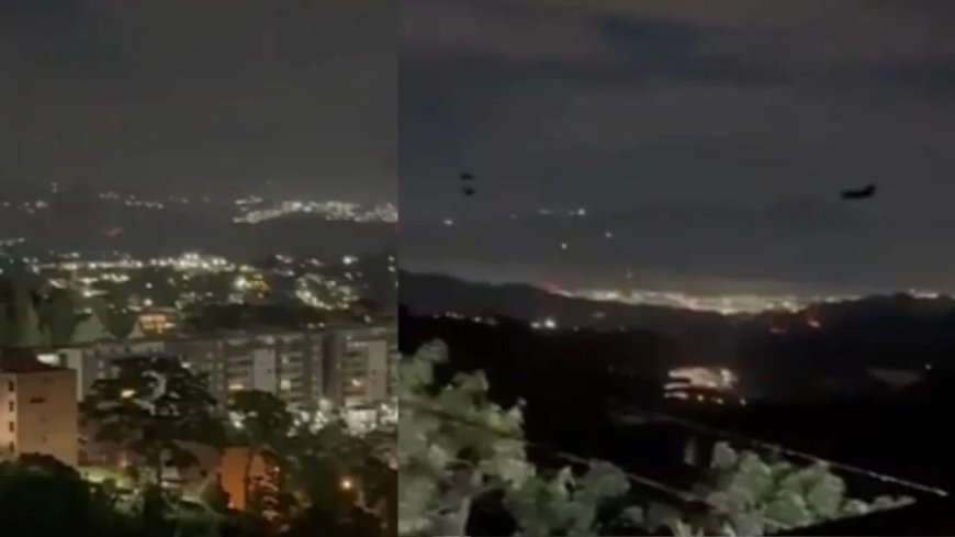 US Attacks Venezuela:अमेरिका ने वेनेजुएला पर किया हमला, राजधानी काराकास में बम धमाकों से दहल गई, इमरजेंसी लागू