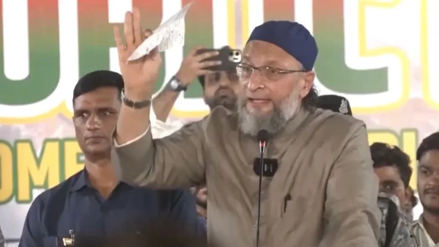 Owaisi on PM Modi:ओवैसी का PM मोदी पर बड़ा हमला: 'जब ट्रंप कर सकता है तो आपको भी करना पड़ेगा'
