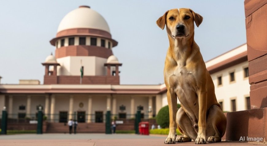 Supreme Court:सुप्रीम कोर्ट का सख्त रुख: 'कुत्तों के कारण लोग कब तक परेशानी झेलेंगे?' स्कूलों और कोर्ट कैंपस से हटाने पर जोर