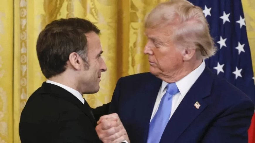 Donald Trump News:'प्लीज जनता को ये बात न बताएं', डोनाल्ड ट्रंप ने टैरिफ को लेकर फ्रांस के राष्ट्रपति मैक्रों का उड़ाया मज़ाक