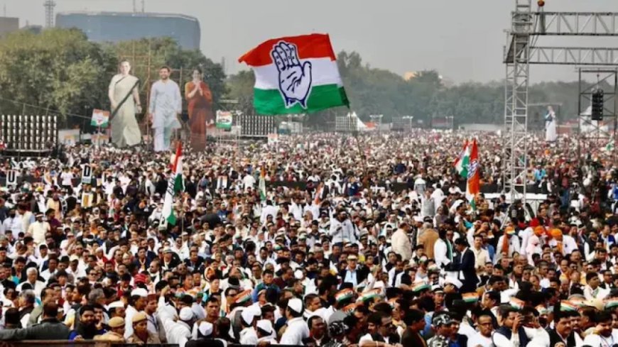 Congress Rally:बाड़मेर-बालोतरा जिलों के भूगोल बदलने के विरोध में कांग्रेस की जन आक्रोश रैली: डोटासरा ने BJP को बताया तानाशाह