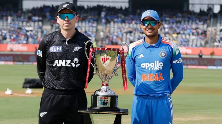 IND vs NZ ODI:भारत ने टॉस जीतकर बॉलिंग चुनी, न्यूजीलैंड से सीरीज डिसाइडर आज इंदौर में