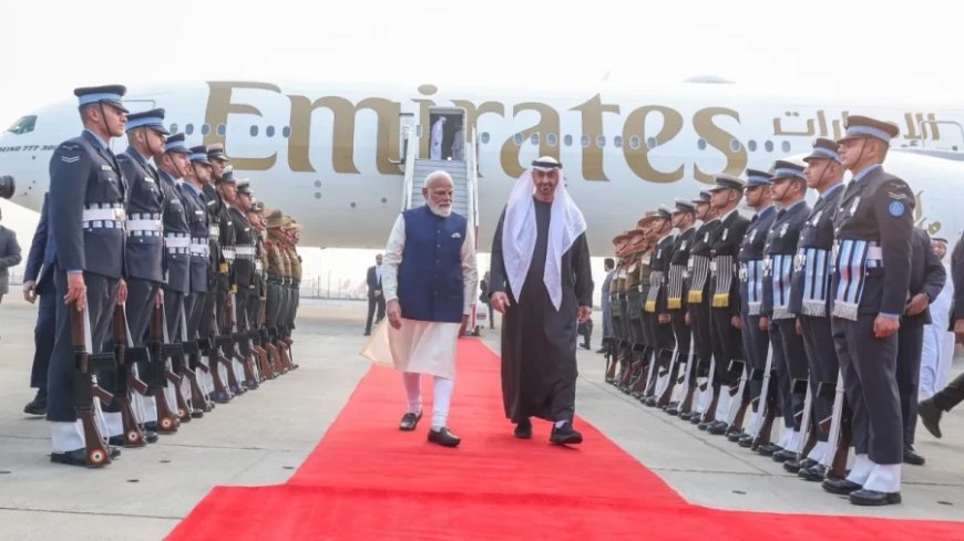 India-UAE Relation:सिर्फ 2 घंटे के लिए भारत आए UAE के राष्ट्रपति: पीएम मोदी के साथ इस 'गुप्त' मुलाकात के पीछे क्या है बड़ी वजह?
