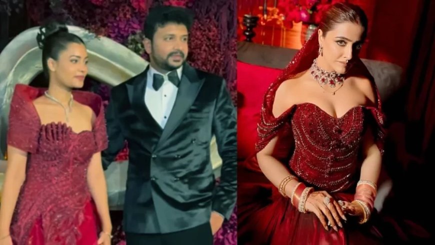 :नुपुर सेनन की ननद ने रिसेप्शन में पहनी दुल्हन जैसी ड्रेस, भड़के यूजर्स बोले- 'इसे जलन कहते हैं'