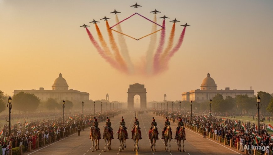 :77वां गणतंत्र दिवस: कर्तव्य पथ पर 'सिंदूर' फॉर्मेशन और 2 कूबड़ वाले ऊंटों का दिखेगा जलवा