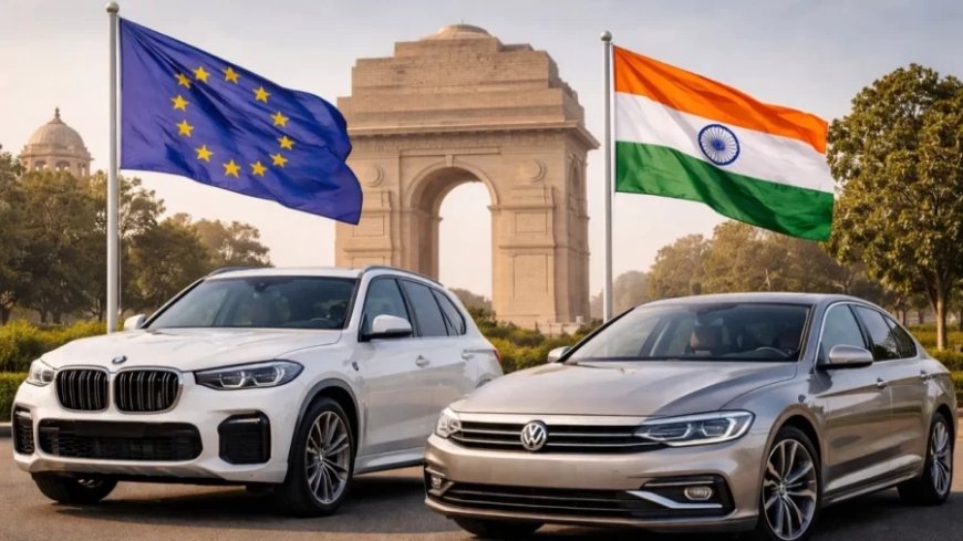 :भारत-EU ट्रेड डील: सस्ती होंगी BMW और Mercedes, 70% घटेगा टैक्स!