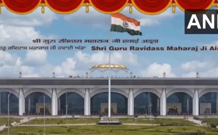:जालंधर के आदमपुर एयरपोर्ट का नाम बदला, अब श्री गुरु रविदास जी महाराज हवाई अड्डा