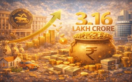 :केंद्र सरकार को आरबीआई और बैंकों से ₹3.16 लाख करोड़ डिविडेंड की उम्मीद