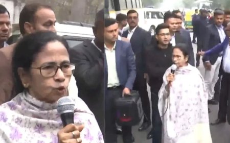 :ममता बनर्जी का दिल्ली दौरा: बंगाल एसआईआर मुद्दे पर चुनाव आयोग से मुलाकात।