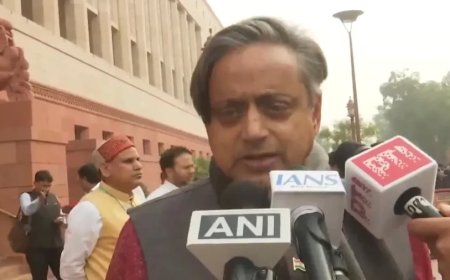 :संसद गतिरोध: शशि थरूर ने राहुल गांधी को चुप कराने पर उठाए सवाल