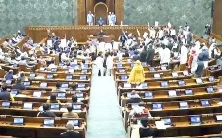 :लोकसभा: पेपर उछालने पर विपक्ष के 8 सांसद बजट सत्र से निलंबित