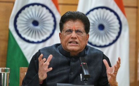 :भारत-अमेरिका व्यापार समझौता: पीयूष गोयल ने बताया इंजीनियरिंग और कपड़ा क्षेत्र को लाभ