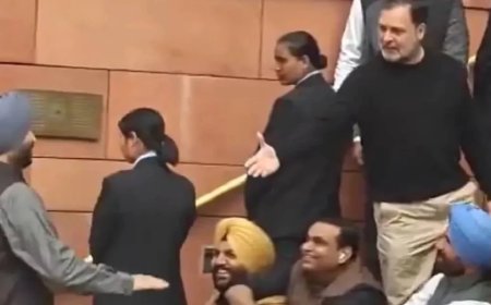 :राहुल गांधी और रवनीत बिट्टू के बीच संसद में तीखी नोकझोंक