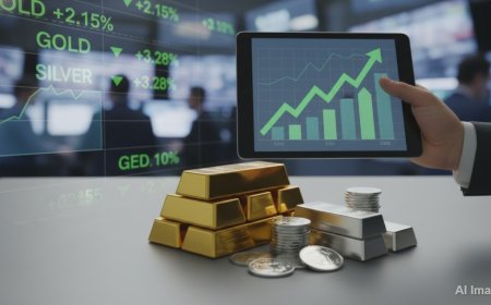 सोने-चांदी की कीमतों में तेजी: ऐतिहासिक गिरावट के बाद लगातार दूसरे दिन उछाल