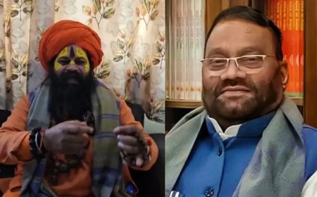 अयोध्या महंत राजू दास का स्वामी प्रसाद मौर्य पर विवादित बयान, मैनपुरी में दी धमकी