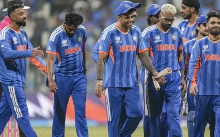 भारत बनाम यूएसए: मोहम्मद सिराज को मिला ड्रेसिंग रूम इम्पैक्ट मेडल