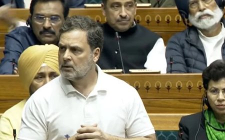 राहुल गांधी का लोकसभा में संबोधन: अमेरिका के साथ ट्रेड डील पर उठाए सवाल