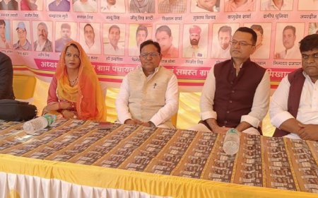 सर्व ब्राह्मण महासभा: प्रदेशाध्यक्ष राकेशचंद्र शर्मा का चंगोई में नागरिक अभिनंदन