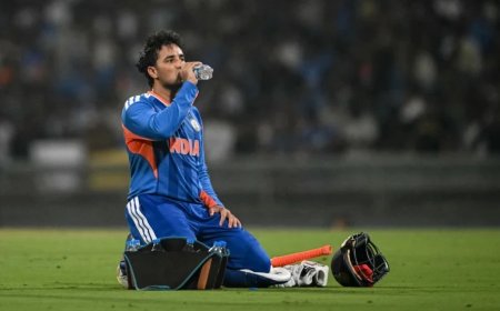 टी20 विश्व कप: अभिषेक शर्मा पाकिस्तान के खिलाफ मैच से बाहर हो सकते हैं