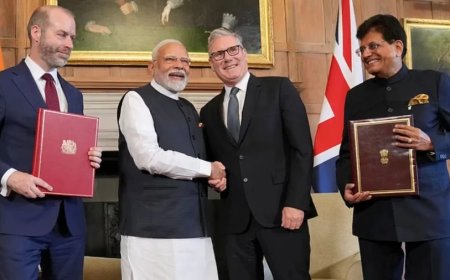 भारत-ब्रिटेन मुक्त व्यापार समझौता: अप्रैल 2026 से लागू होने की संभावना