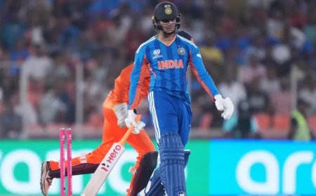 अभिषेक शर्मा के लिए टोटका भी नहीं आया काम, डक पर आउट होते ही बना दिया शर्मनाक रिकॉर्ड