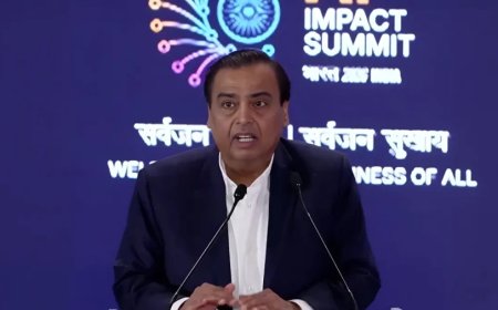मुकेश अंबानी की घोषणा: भारत में AI के लिए ₹10 लाख करोड़ निवेश