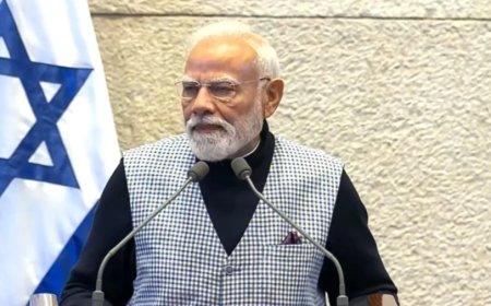 बेगुनाहों की हत्या बर्दाश्त नहीं…इजराइली संसद में हमास पर बरसे PM मोदी