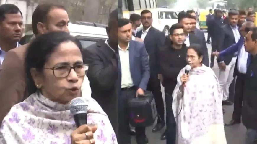 :ममता बनर्जी का दिल्ली दौरा: बंगाल एसआईआर मुद्दे पर चुनाव आयोग से मुलाकात।