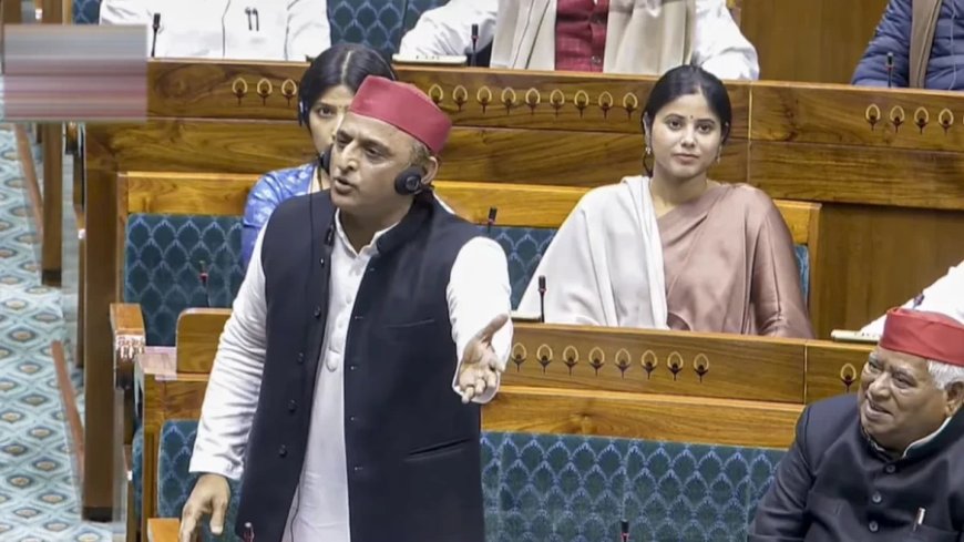 :संसद में अखिलेश यादव ने चीन-पाकिस्तान मुद्दे पर राहुल गांधी का समर्थन किया